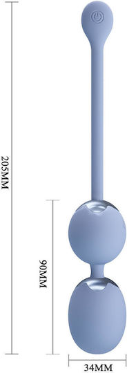 Pretty Love Willie Dream Chaser 6 Blue Wireless Remote Control 12 Vibration Functions Memory Fun