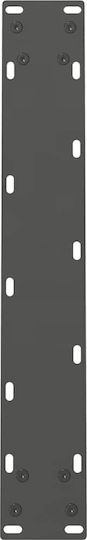 vidaXL Metallic Furniture Leg 2 Pieces Suitable for Table / Coffee Table / Office 60x72cm Anthracite