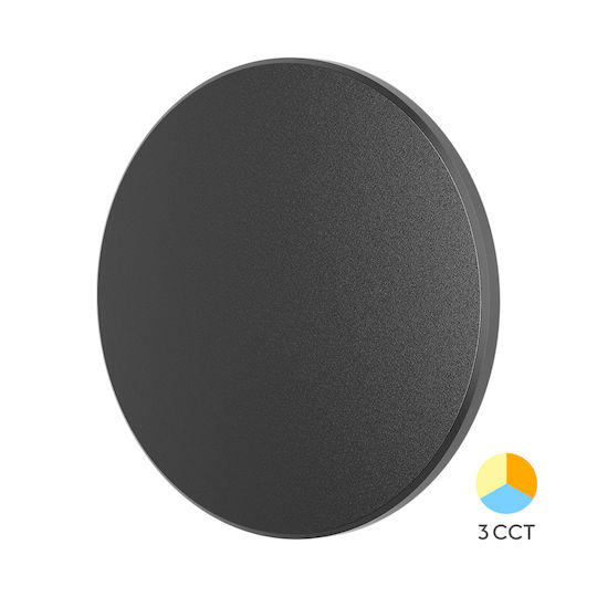 Braytron Стенно Външно Осветително Тяло LED IP65 12W с Регулируемо бяло Светлина