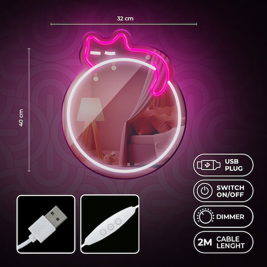 Forever Light Decorative Lamp White