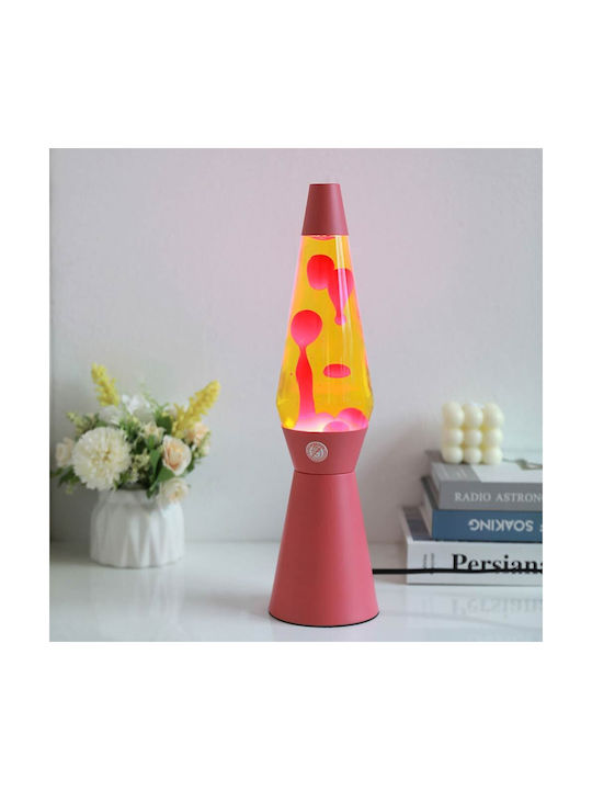 I-Total Decorative Lamp Lava Lamp Red