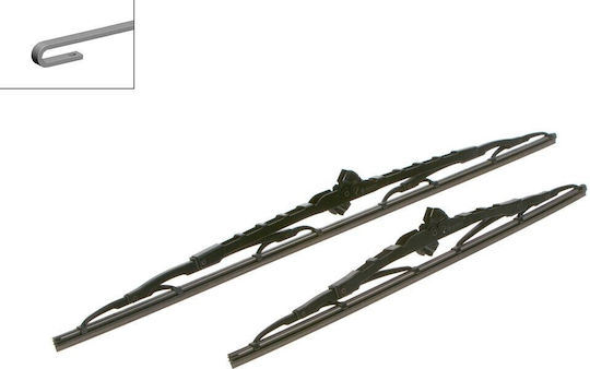 Bosch Bosch 601 Front Set Car Wiper Blades 575mm Passenger Wiper Length 400mm