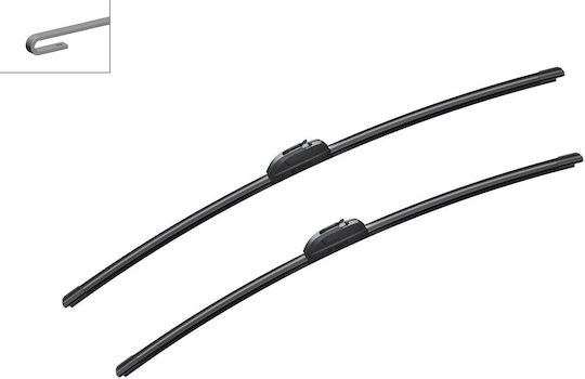 Bosch Aerotwin Retro AR703S Front Set Car Wiper Blades 700mm/650mm Universal Mercedes-Benz Vito Scania S