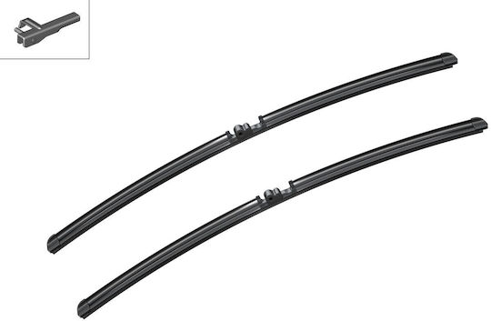 Bosch Aerotwin A942S Front Set Car Wiper Blades 650mm Universal