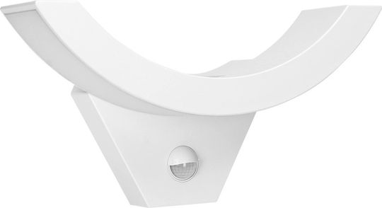 Adviti Стенно Външно Осветително Тяло LED IP54 10W с Естествено бяло Светлина 28.9x14.7x9εκ.