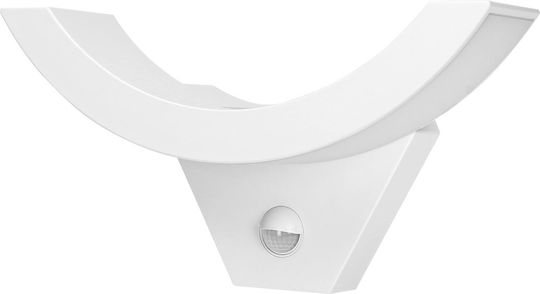 Adviti Стенно Външно Осветително Тяло LED IP54 10W с Естествено бяло Светлина 28.9x14.7x9εκ.