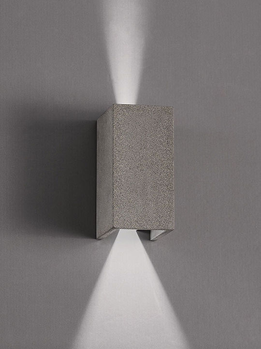 Viokef Patrick Wandmontierte Außenbeleuchtung Punkt IP65 Doppelstrahl 9.5x19cm