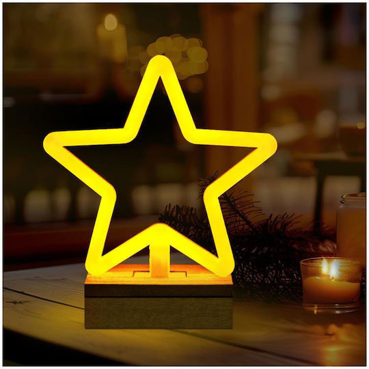 Neon Kactus Dekorative Lampe Weiß