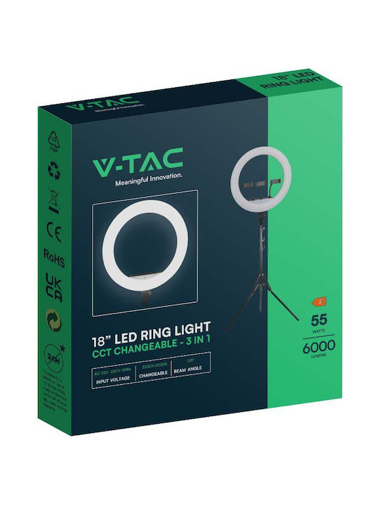 V-TAC Декоративна Лампа Черен