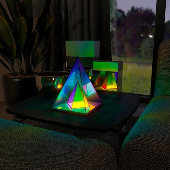 Andowl Διακοσμητικό Φωτιστικό LED RGB 15εκ.