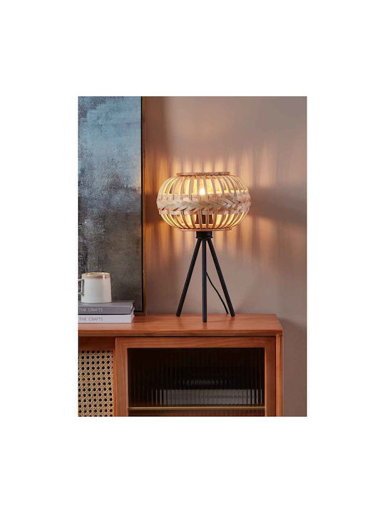 Eglo Dekorative Lampe mit Fassung für E27 Lampe Braun