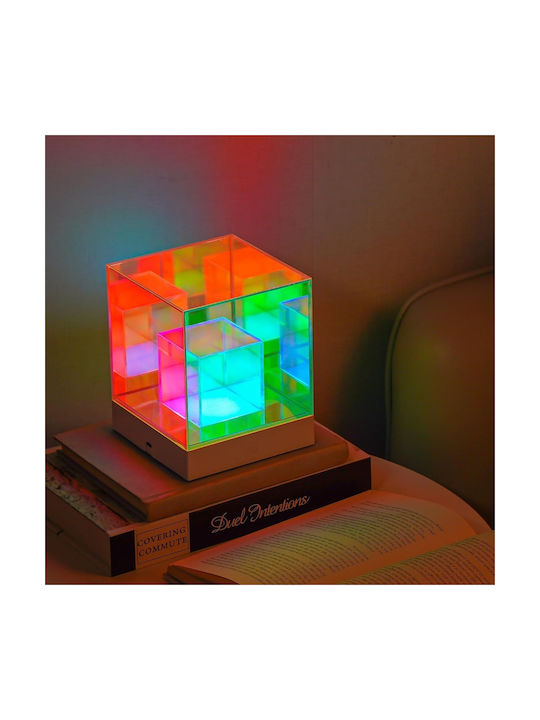 Andowl Decorative Lamp 3D Illusion Multicolour