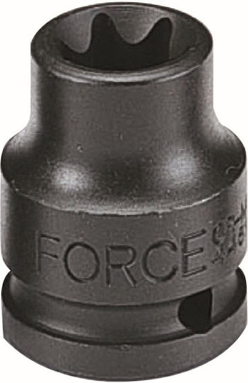 Force Socket Pneumatic Torx with Square Drive 1/2" Size E7