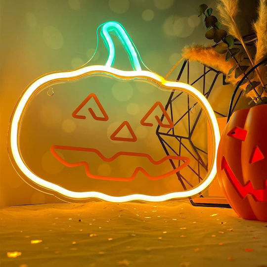 Neon LED Decorative Table Lamp Pumpkin