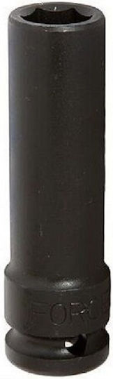 Force Socket Pneumatic Hex Long with Square Drive 1/2"