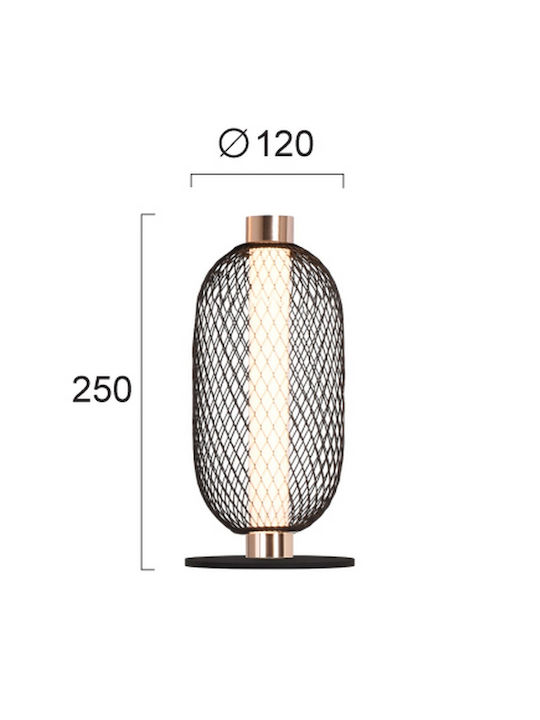 Viokef Διακοσμητικό Φωτιστικό LED Θερμό Λευκό 3000K 12εκ.