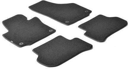 Lampa Set of Front and Rear Mats 4pcs for Skoda Yeti Black