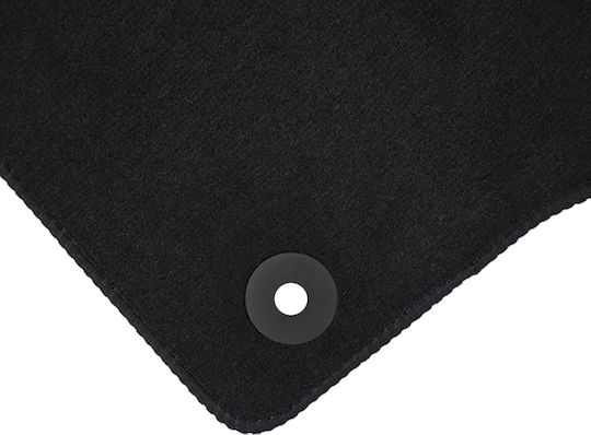 Cik Set of Front and Rear Mats 4pcs for Mazda CX-30 Black