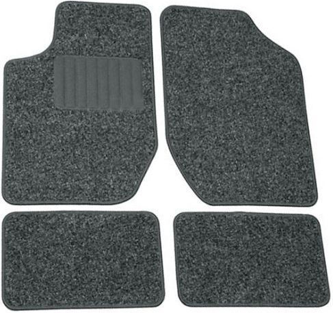 Auto Gs Set of Front and Rear Mats 4pcs for BMW E39 1995-2003 Gray