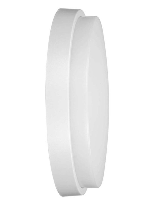 Orno Wandmontierte Außenbeleuchtung Deckenleuchte LED IP54 15W mit Natürliches Weiß Licht