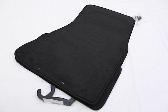 Petex Set of Front and Rear Mats 4pcs for BMW Series 7 2001-2008 Black