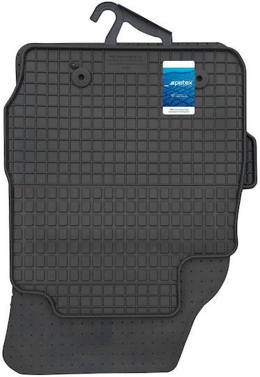 Petex Set of Front and Rear Mats 4pcs for Ford EcoSport 2014+ Black