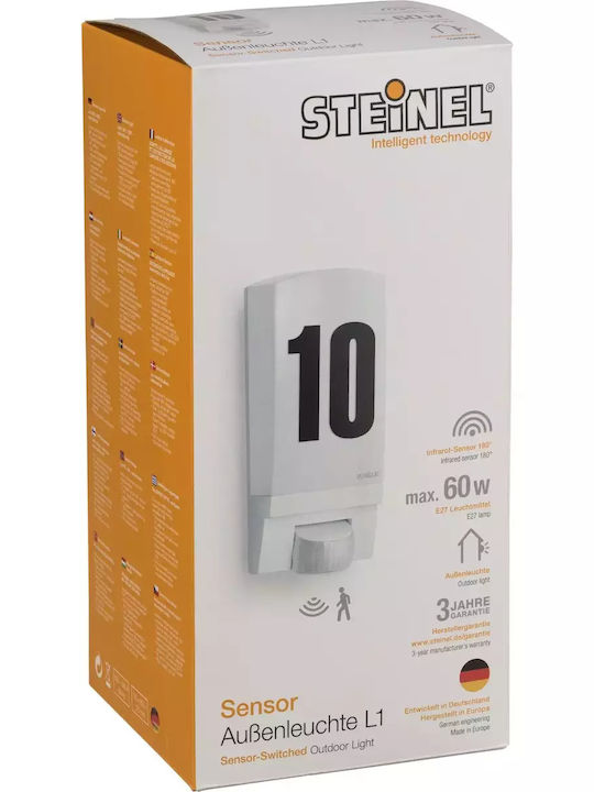 Steinel Wandmontierte Außen-Deckenleuchte E27 IP44