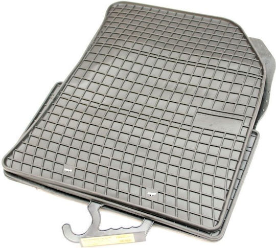 Frogum Set of Front and Rear Mats 4pcs for Citroen C5 Aircross 2018 Black