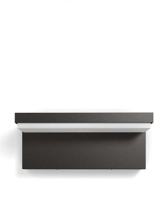 Philips MyGarden Bustan Wall-Mounted Outdoor Ceiling Light LED IP44 4.5W with Warm White Light 7.8x22x9.2εκ.