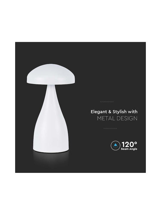 V-TAC Διακοσμητικό Φωτιστικό LED Ρυθμιζόμενο Λευκό 120εκ.