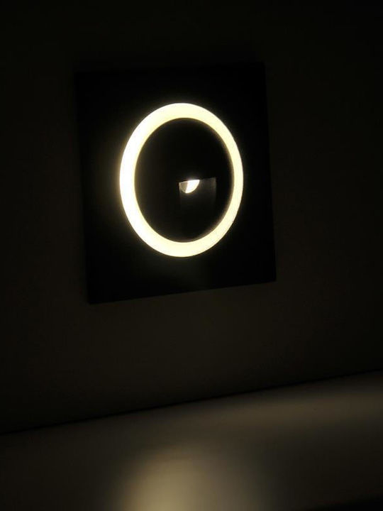 Polux Wandmontierte Außenleuchte LED IP44 3W