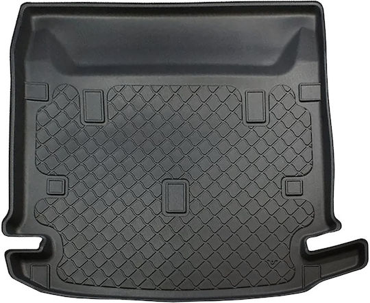 Aristar Kofferraummatten Wannenartig 1Stück aus Gummi für Dacia Lodgy 2012 Schwarz