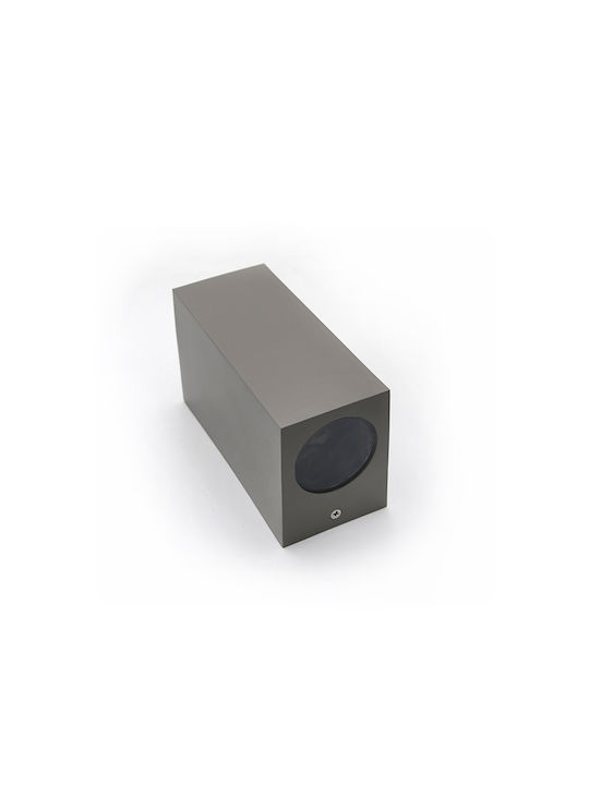 Adeleq Wall-Mounted Outdoor Spot GU10 IP54 16x9.2εκ.