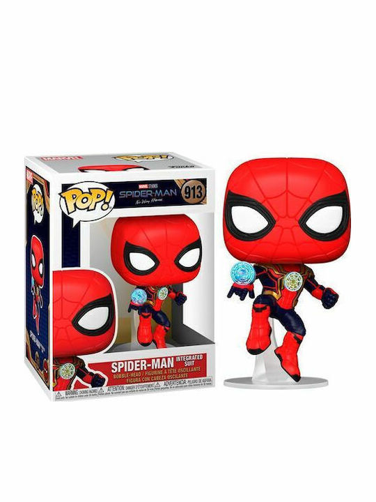 Funko Pop! Marvel: Marvel - Spider-Man (Integrated Suit) 913 Bobble-Head