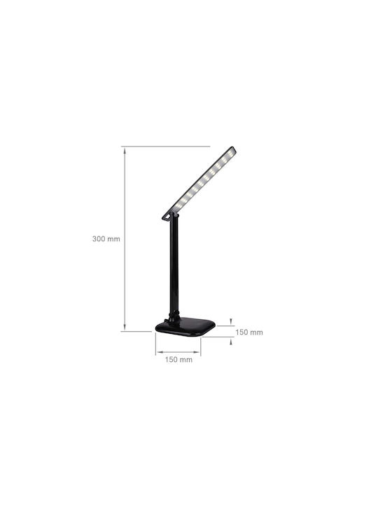 Polux Jowi LED Office Lamp Foldable in Black Color