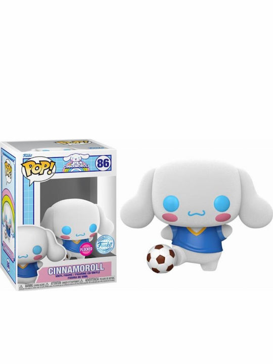 Funko Pop! Sports: Cinnamoroll With Soccer Ball Flocked Special Edition Funko Pop! Sports: Cinnamoroll With Soccer Ball Flocked Special Edition