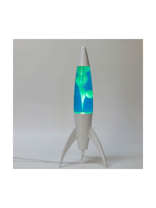 Lamp I-total Xl2933 Rocket Blue 36cm