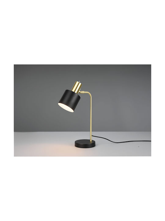 Trio Lighting Adam Φωτιστικό Γραφείου για Ντουί E14 σε Μαύρο Χρώμα