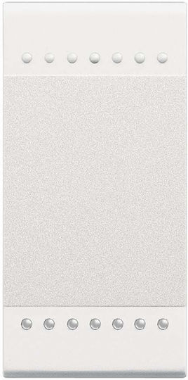 Legrand Living Light Recessed Wall Switch One-Way Without Frame White