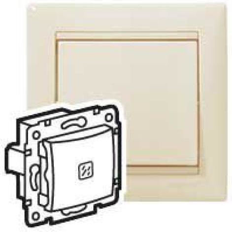 Legrand Valena 26 Recessed Wall Switch Single Without Frame Aller Retour Ivory