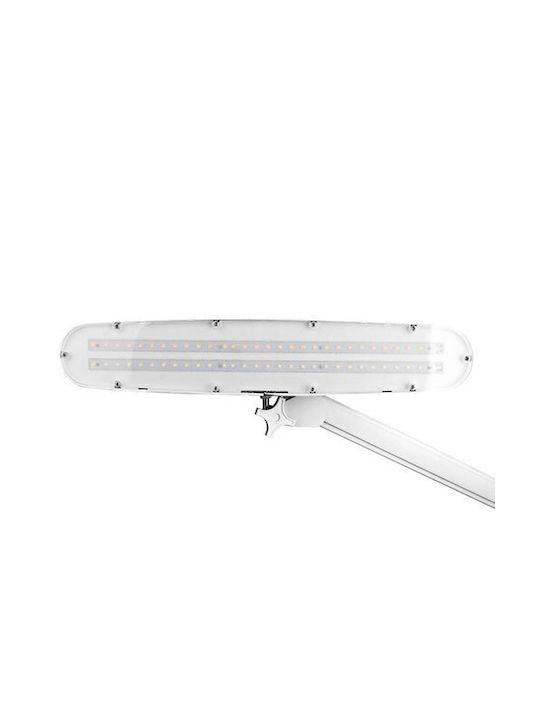 LED Office Lamp with Foldable Arm in White Color