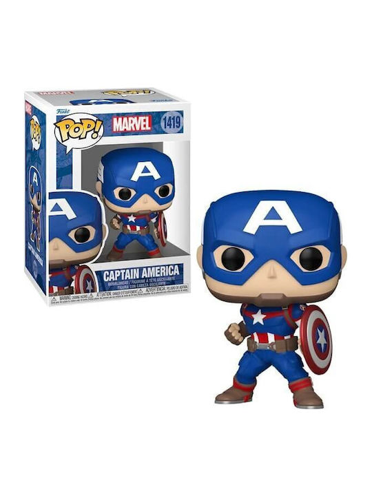 Funko Pop! Bobble-Head Marvel: Captain America - Captain America 1419