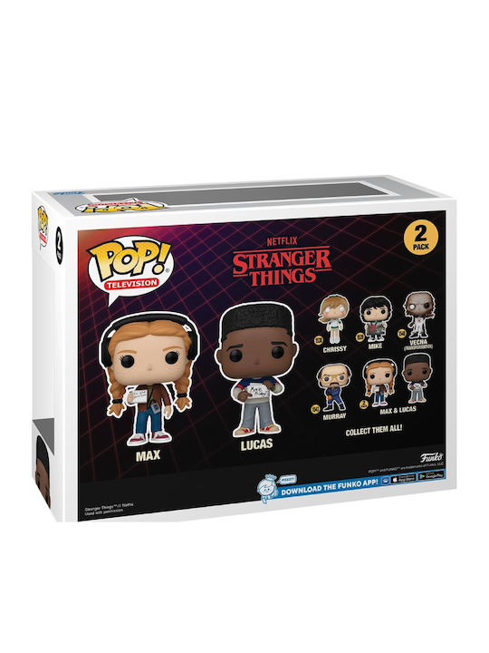 Funko Pop! Televiziune: Stranger Things - Max & Lucas 2buc