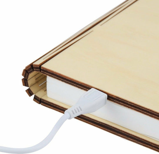 Gingko Διακοσμητικό Φωτιστικό Smart LED Θερμό Λευκό Βιβλίο 21.5εκ.