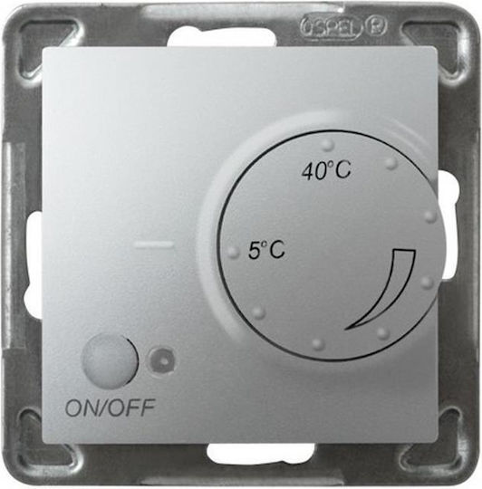 Ospel Rotary Switch Lighting Silver