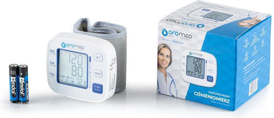 Oromed ORO-BP Smart Compact Ηλεκτρονικό Πιεσόμετρο Καρπού Ακριβείας