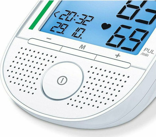 Beurer BM 49 Electronical Blood Pressure Monitor Arm with Voice Function & Arrhythmia Detection