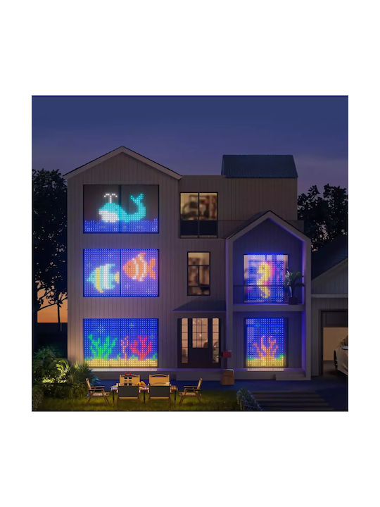 Yeelight Curtain Στεγανή Smart Γιρλάντα Φωτισμού LED IP65 2m με 475 Λαμπάκια RGBW