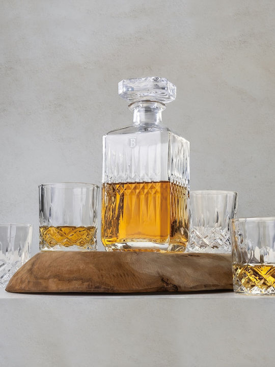 Berlinger Haus Crystal Whiskey Decanter with Stopper 750ml