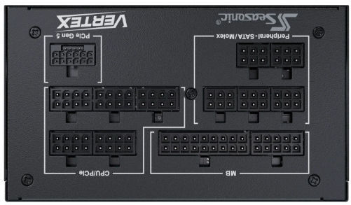 Seasonic VERTEX PX 1200W Μαύρο Τροφοδοτικό Υπολογιστή Full Modular 80 Plus Platinum